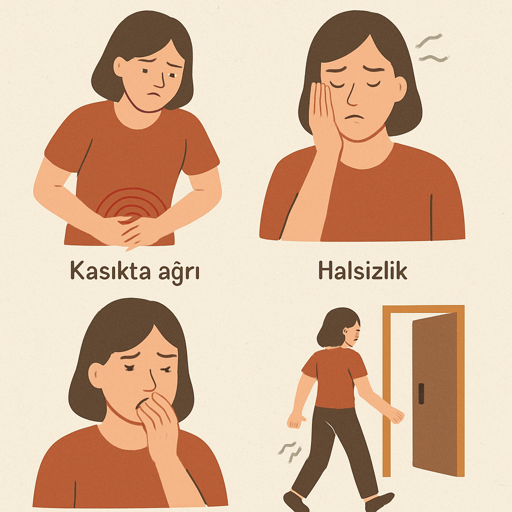 kasık ağrısı belirtileri