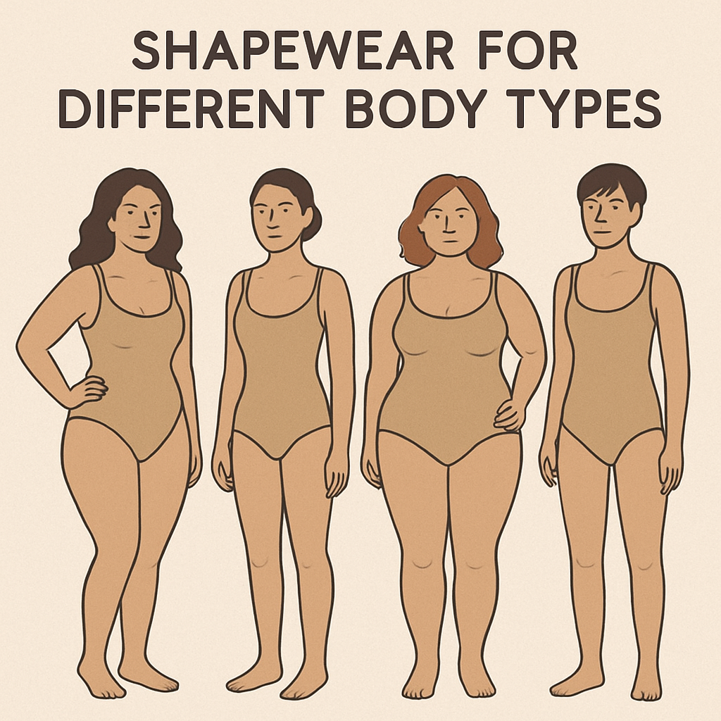 Shapewear for different body types