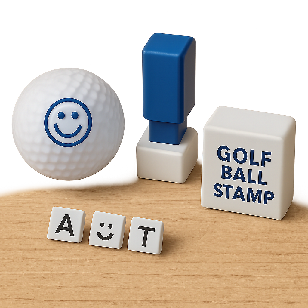 Golf ball stamp kit