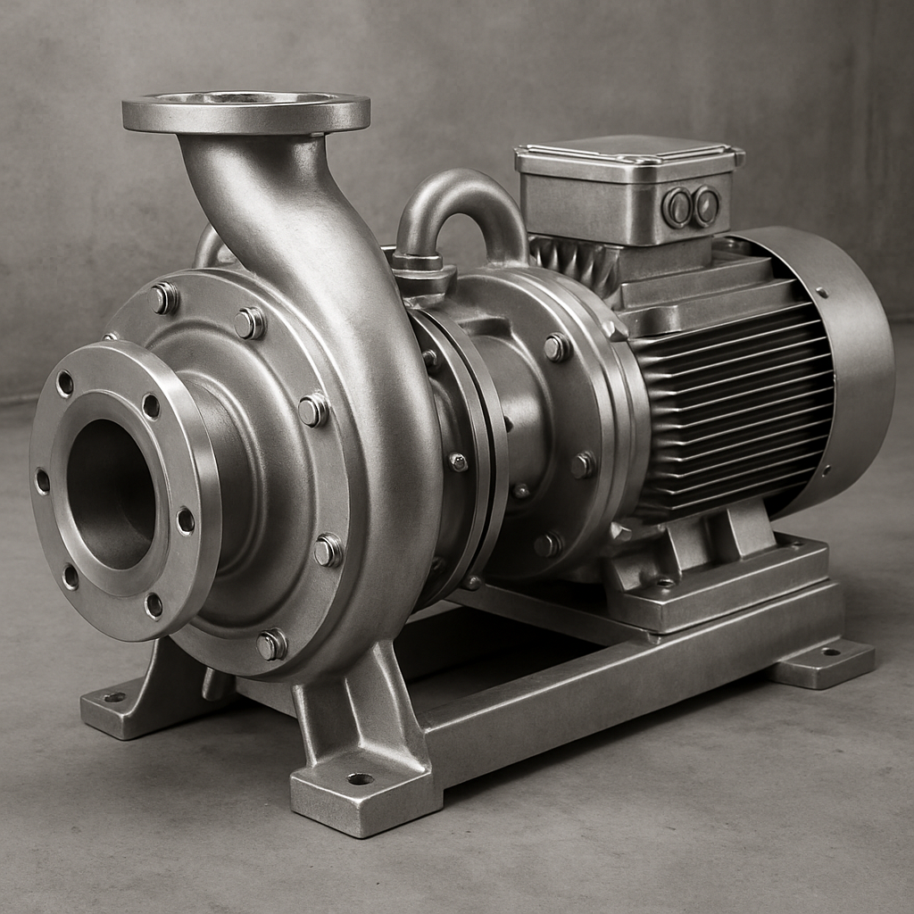 Industrial machinery made from corrosion-resistant alloys