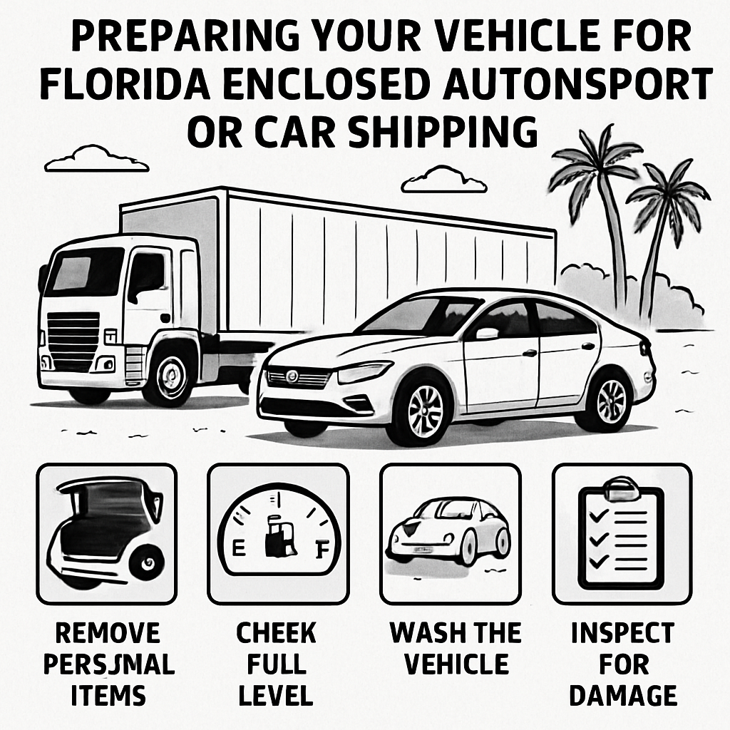 Preparing your Car for Florida Car shipping Nationwide: Luxury Auto Transport | (800) 574-1704