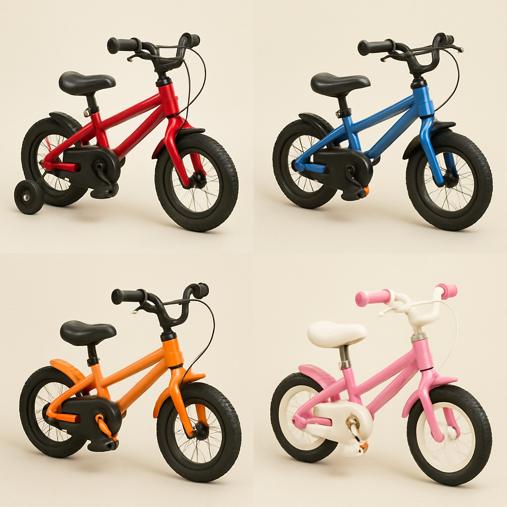 Variety of small bikes