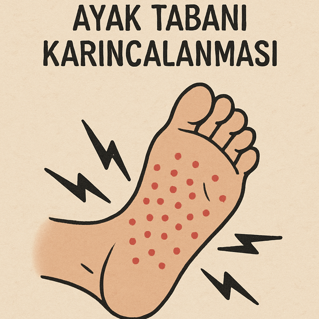 ayak tabanı karıncalanması