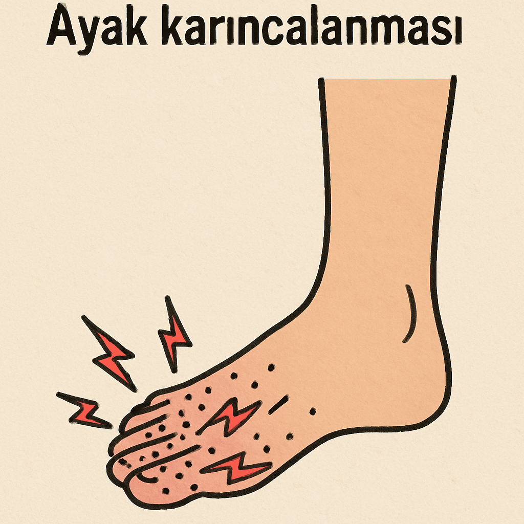 ayak karıncalanması