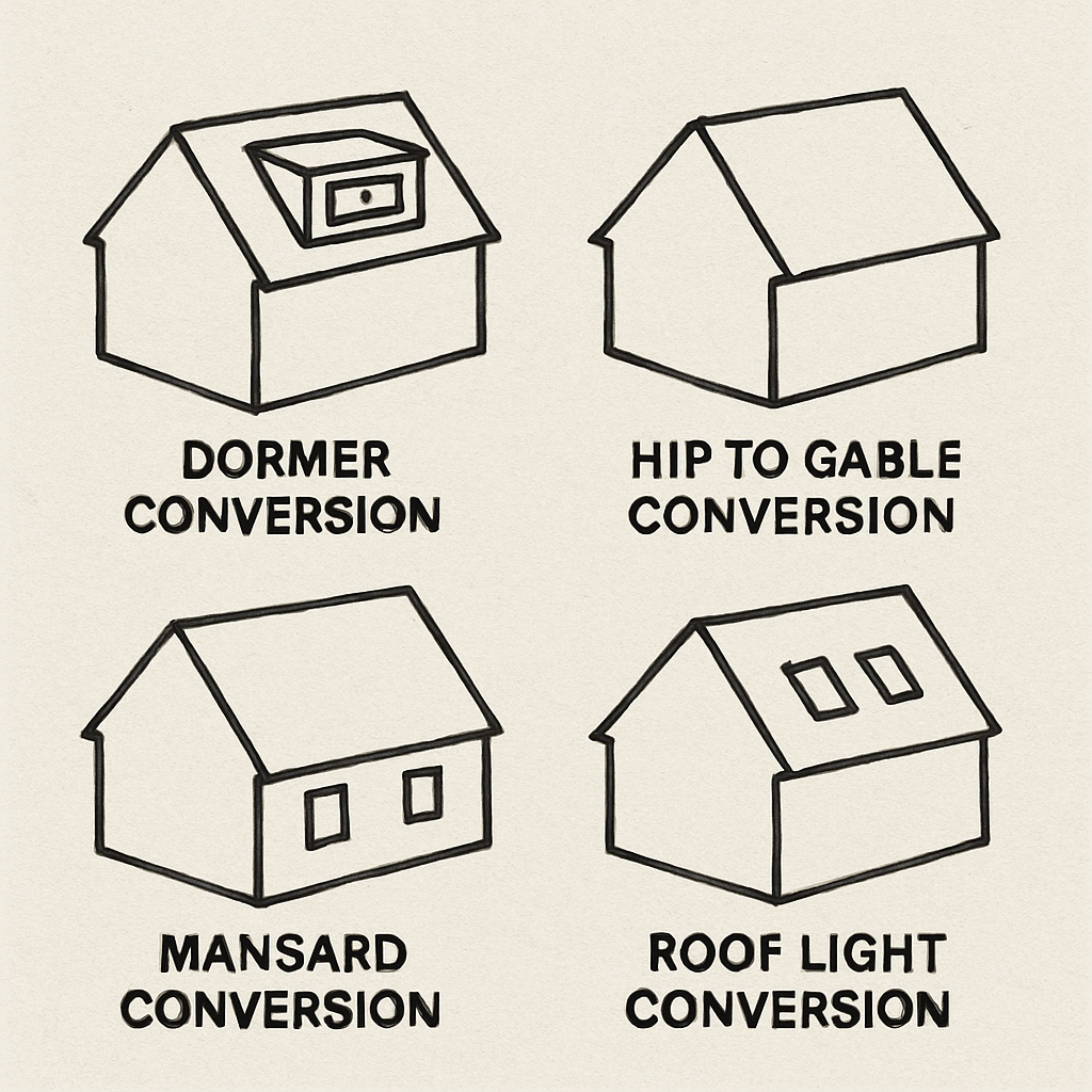Different types of loft conversions