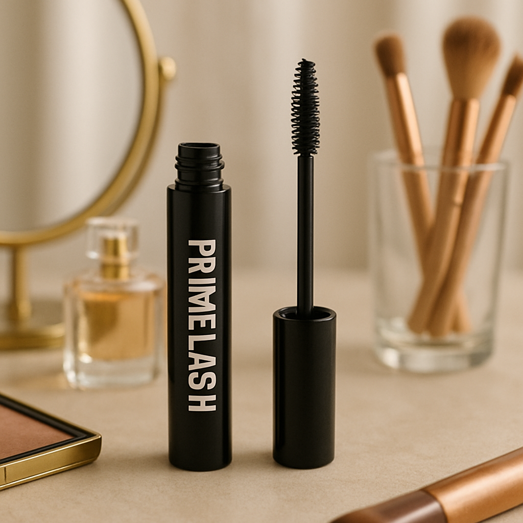 Primelash Mascara on a Vanity