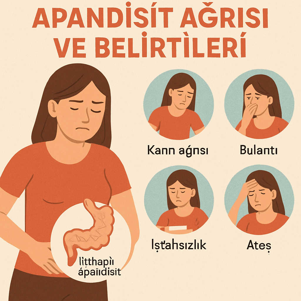 Apandisit ağrısı ve belirtileri