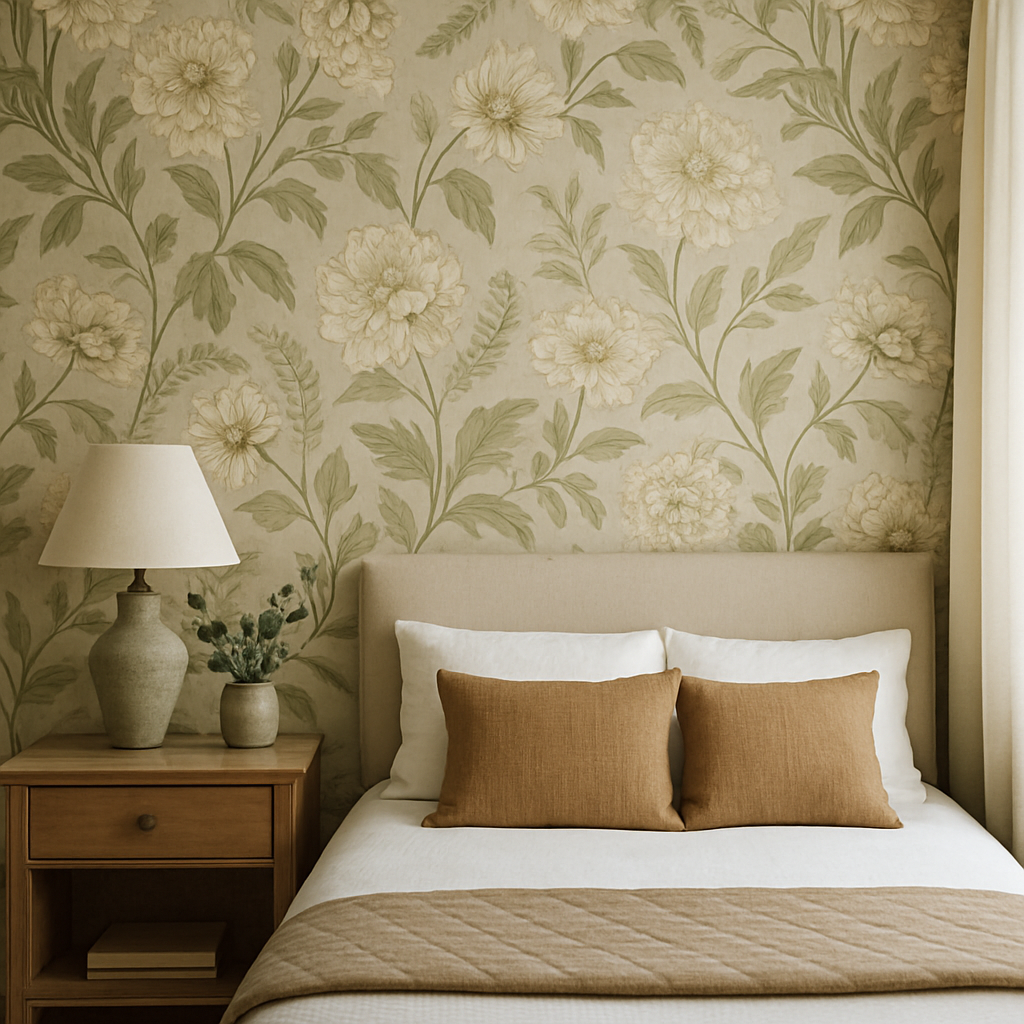 bedroom wallpaper design