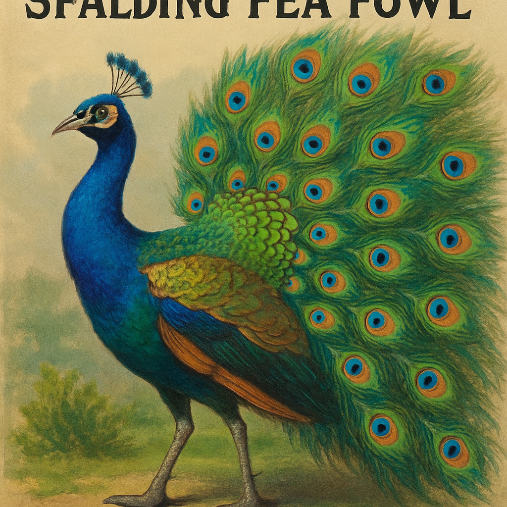 Colorful Spalding Peafowl
