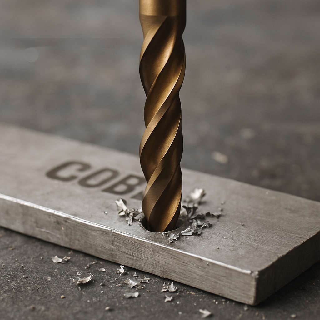 Drilling Metal with Cobalt Bits