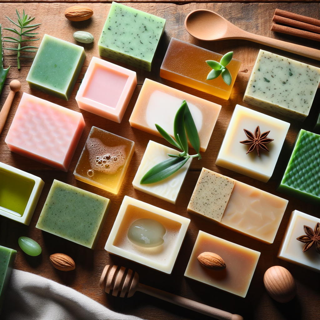 Image of eco-friendly handmade soap bars