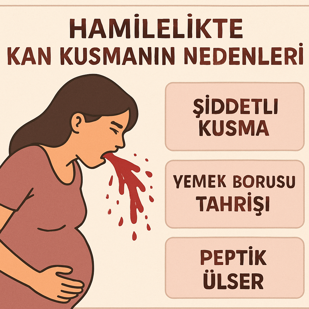 Hamilelikte kan kusmanın nedenleri