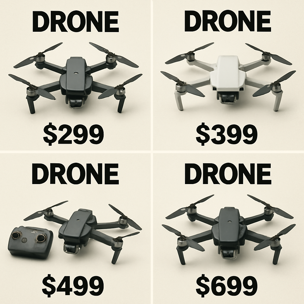 drone shopping options