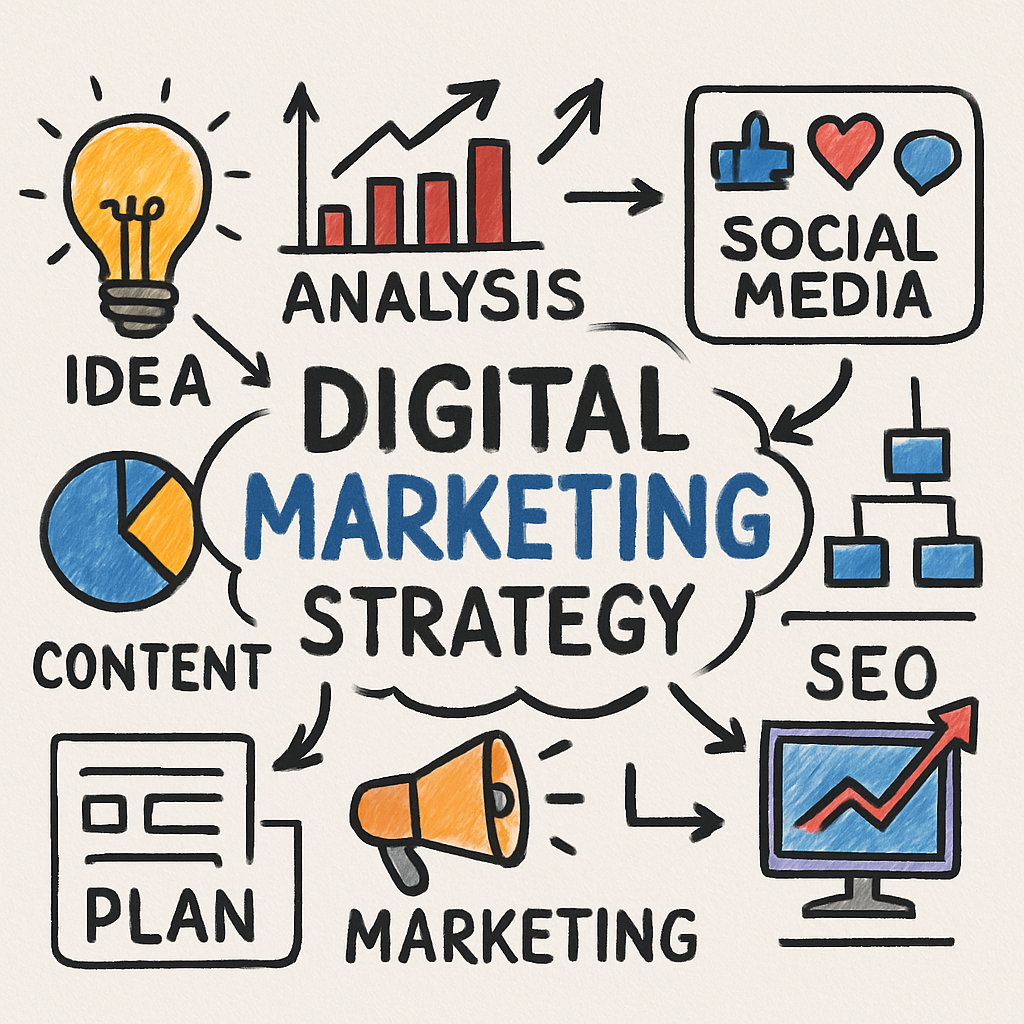 Digital marketing strategy planning
