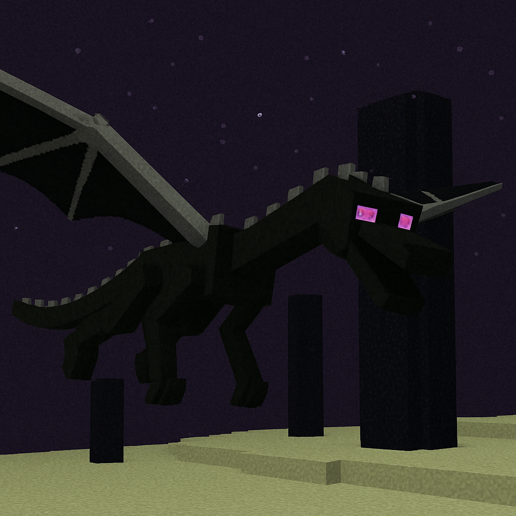 Ender Dragon in The End dimension
