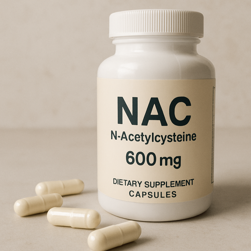 NAC supplement capsules