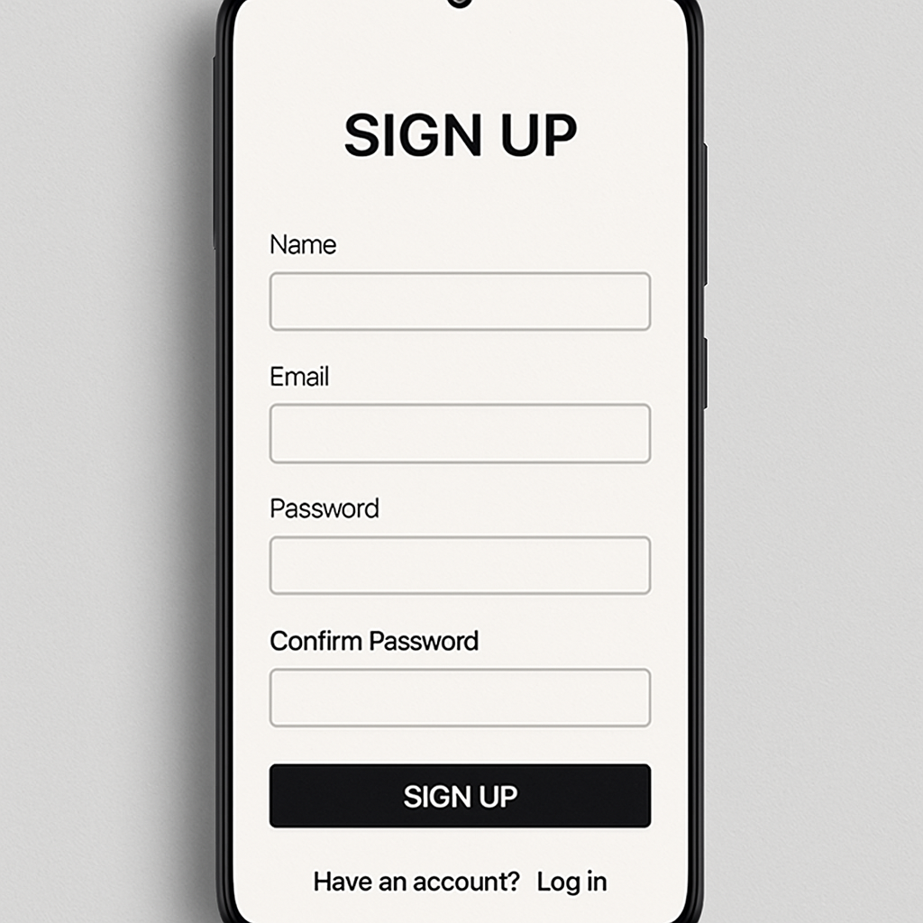 Edge screen mobile design