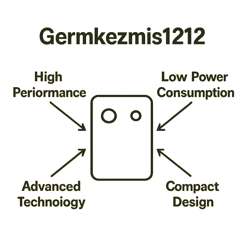 Diagram highlighting the key features of Germkezmis1212