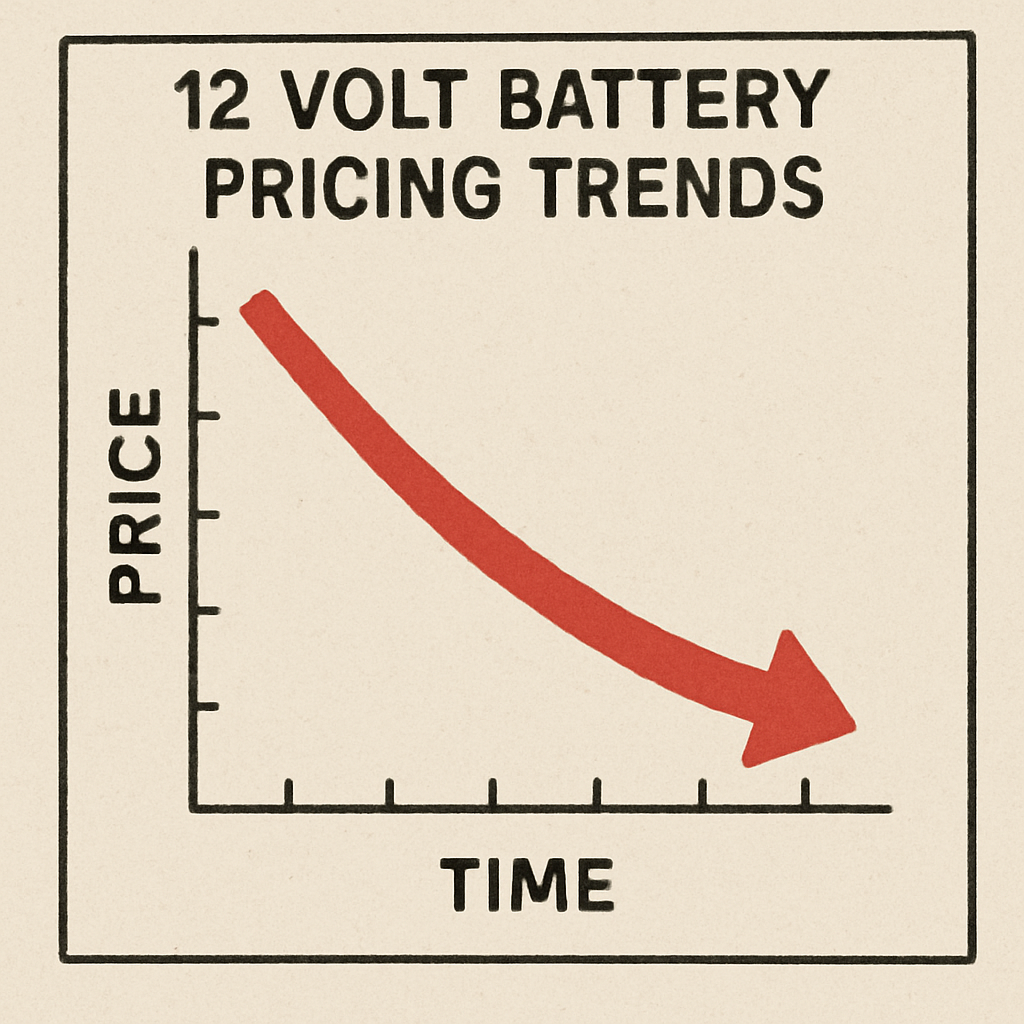 12 volt battery pricing trends