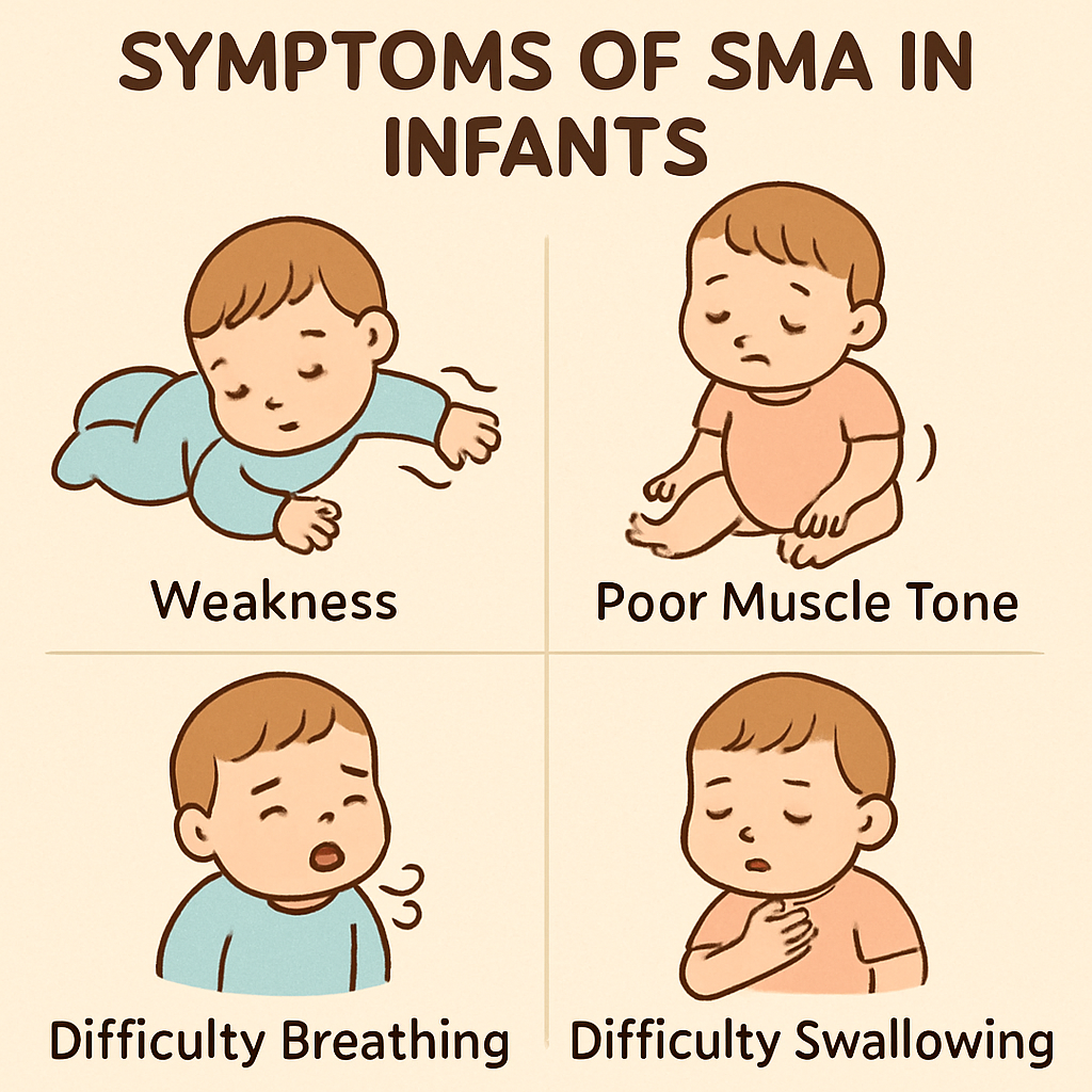 Symptoms of SMA in Infants