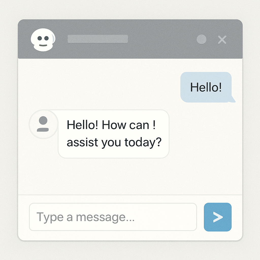 chatbot interface