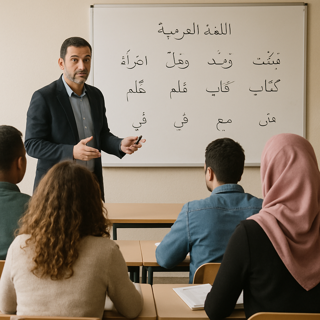 Professional Arabic class in progress