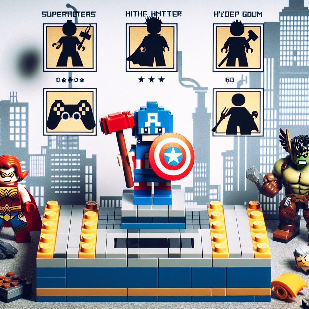 LEGO Marvel Super Heroes Red Bricks