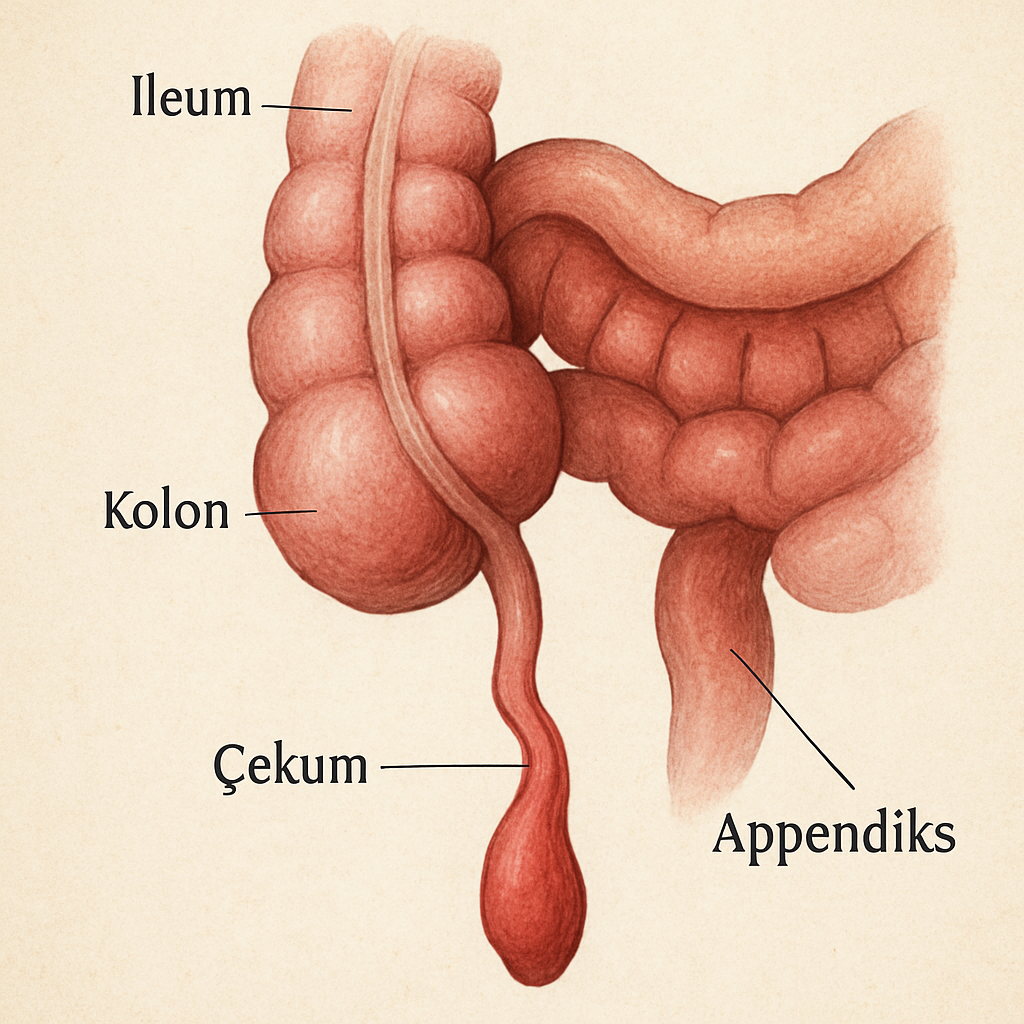 Apandisit anatomisi