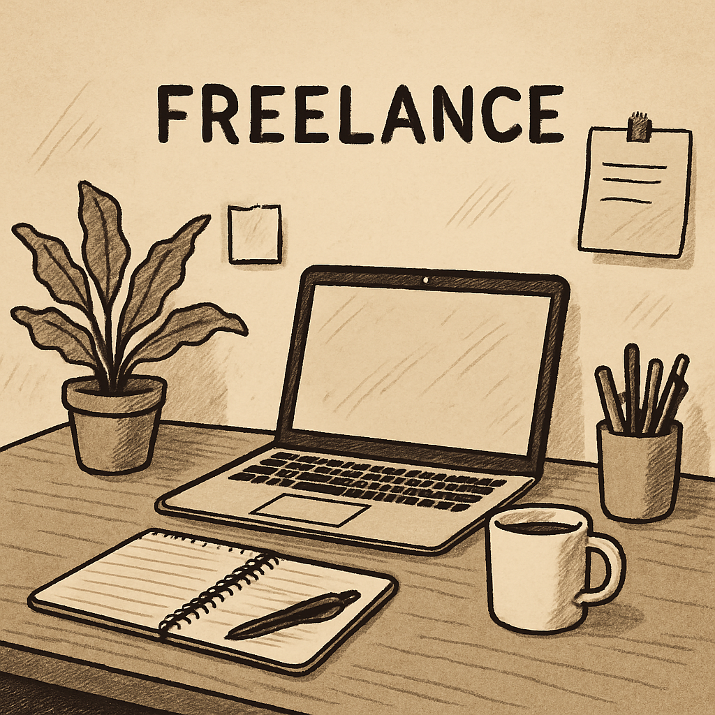 Freelance work setup
