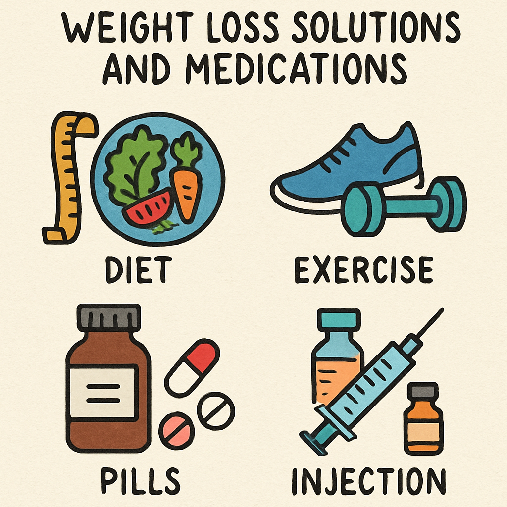 Weight loss solutions and medications