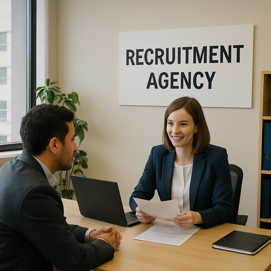 Recruitment agency office