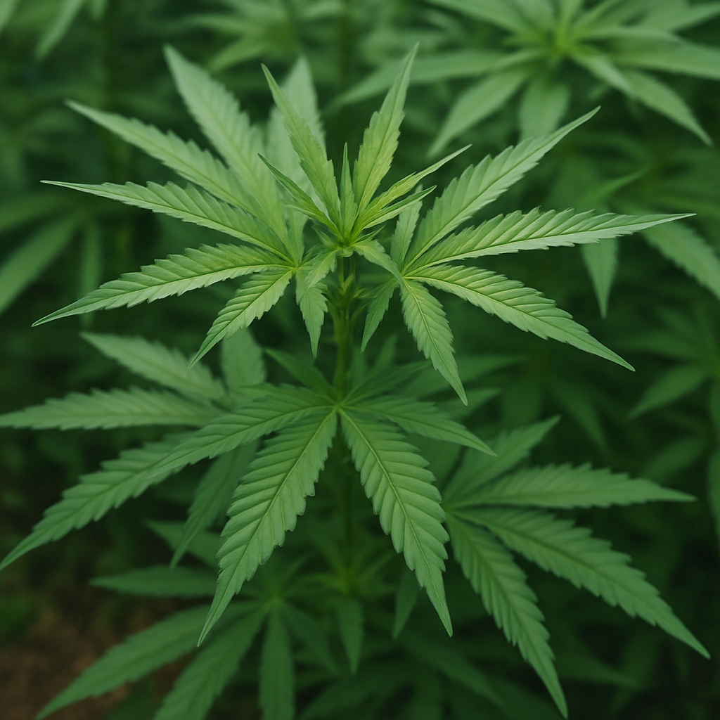 Cannabis Pflanzen im Wachstum