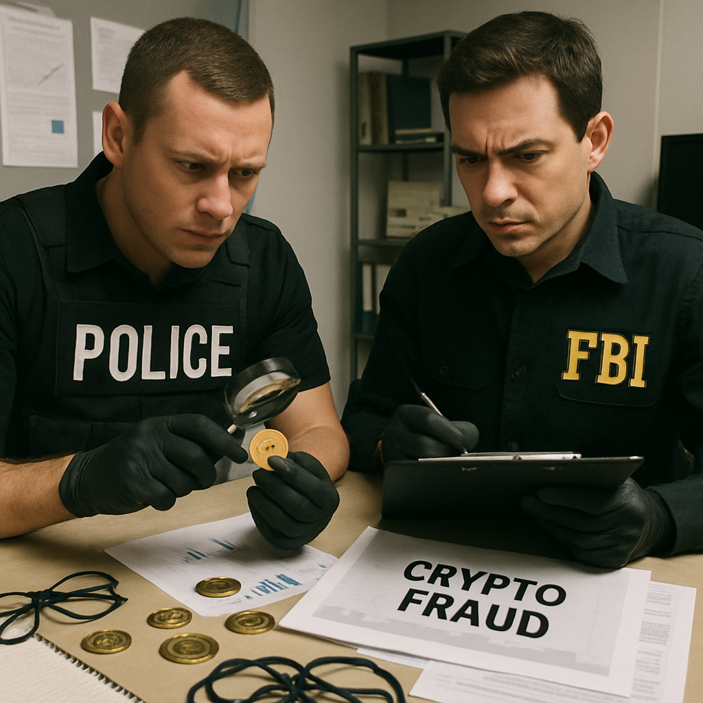 Law enforcement investigating crypto fraud