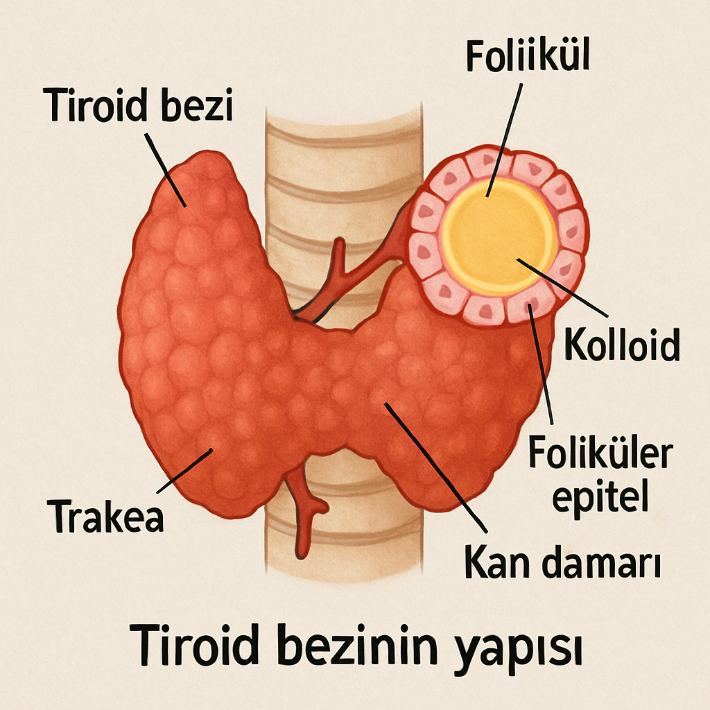 Tiroid bezinin yapısı