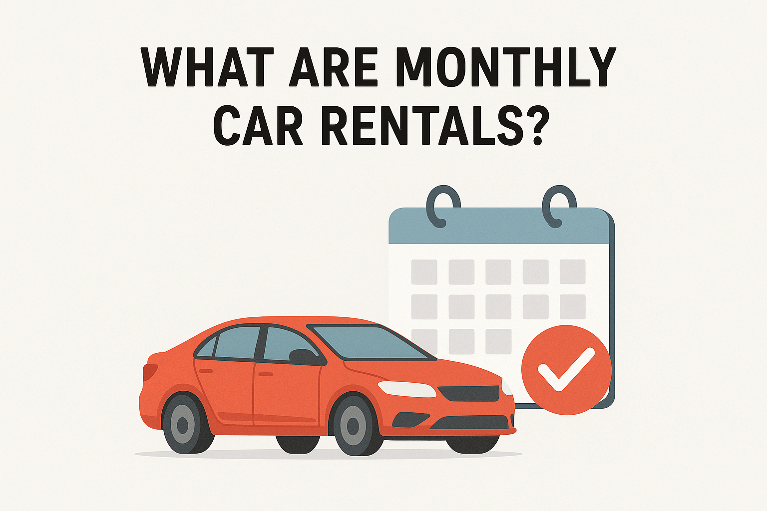 what are monthky car rentals