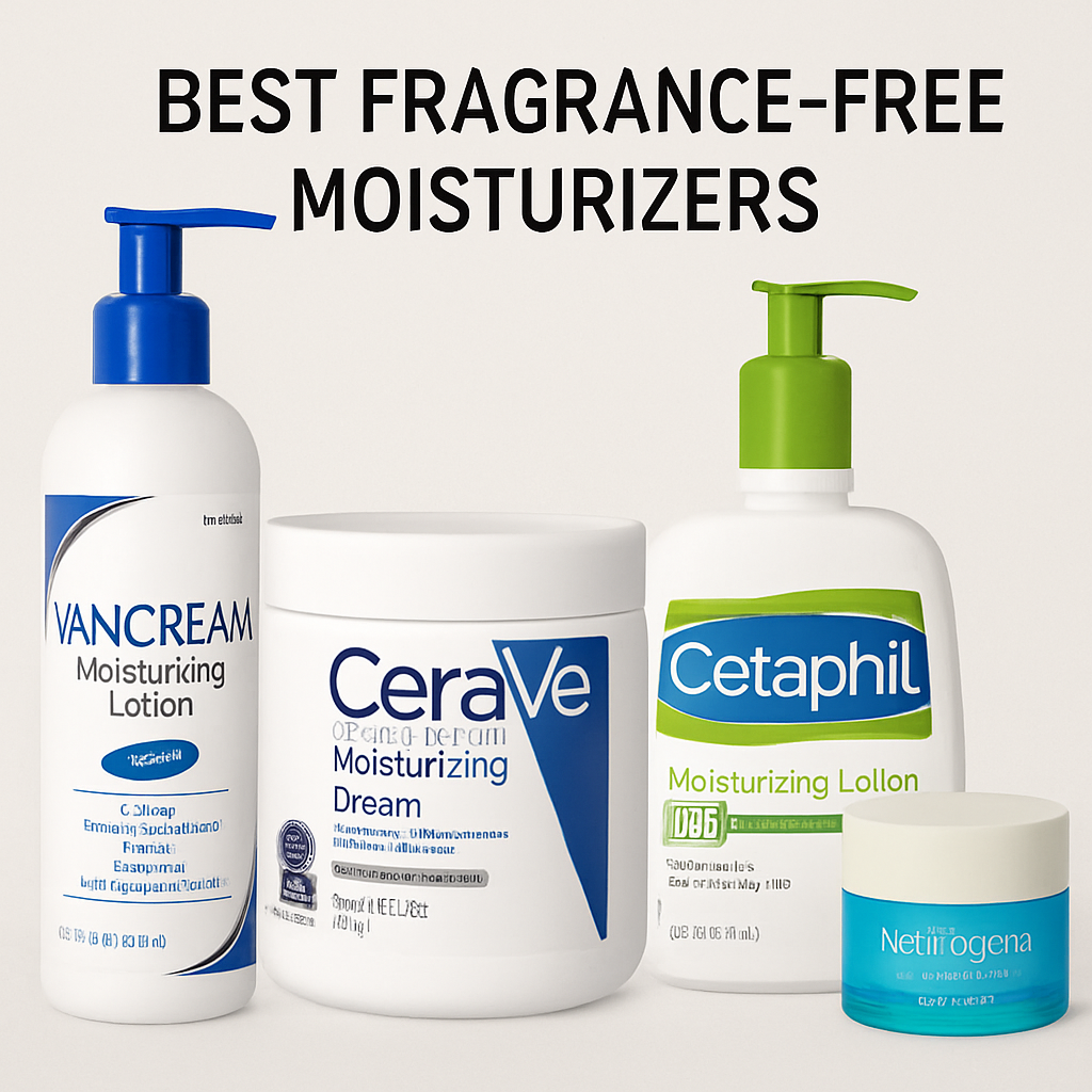 best fragrance-free moisturizers