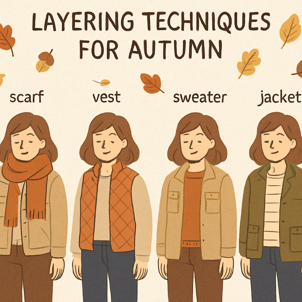 Layering techniques for autumn