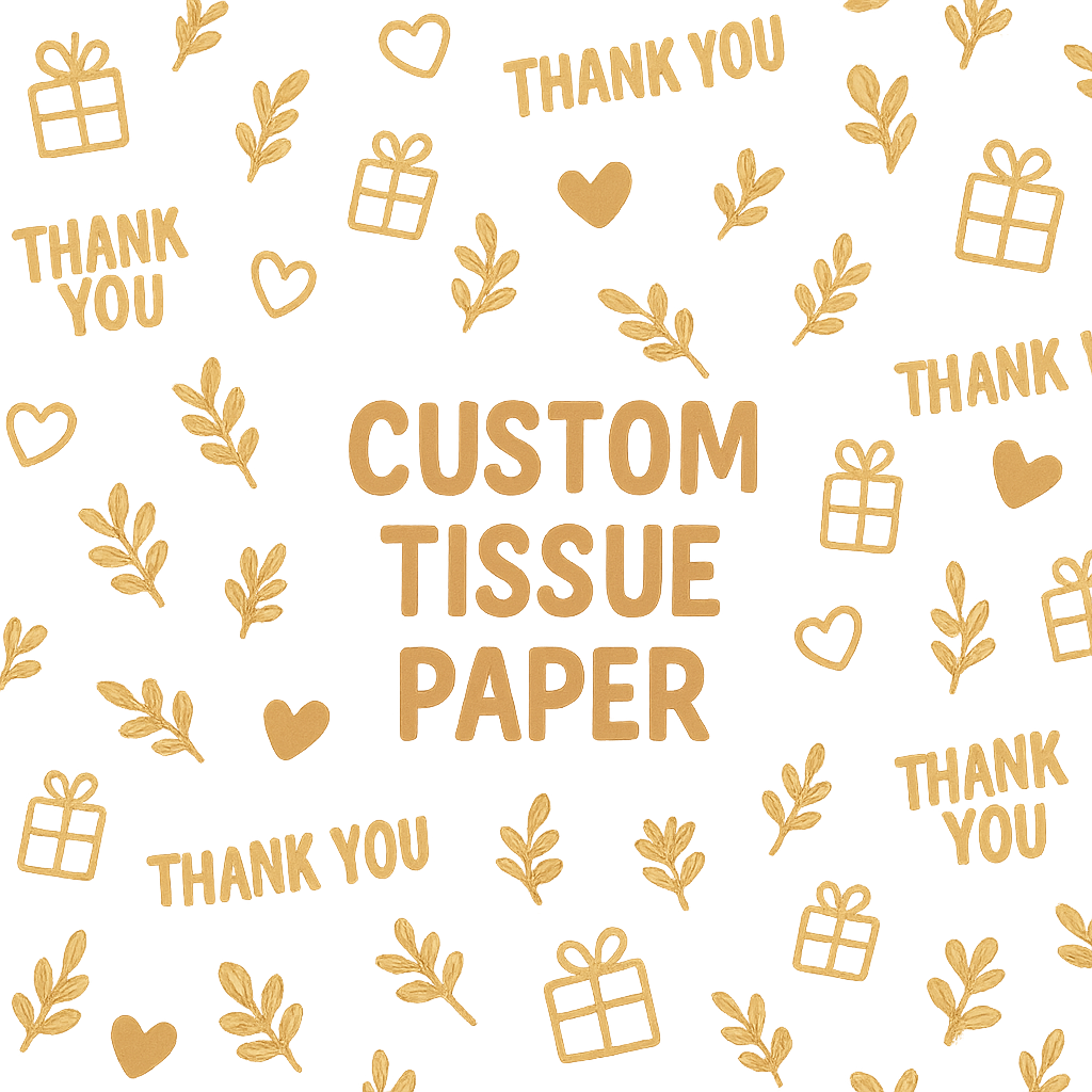 Custom tissue paper design