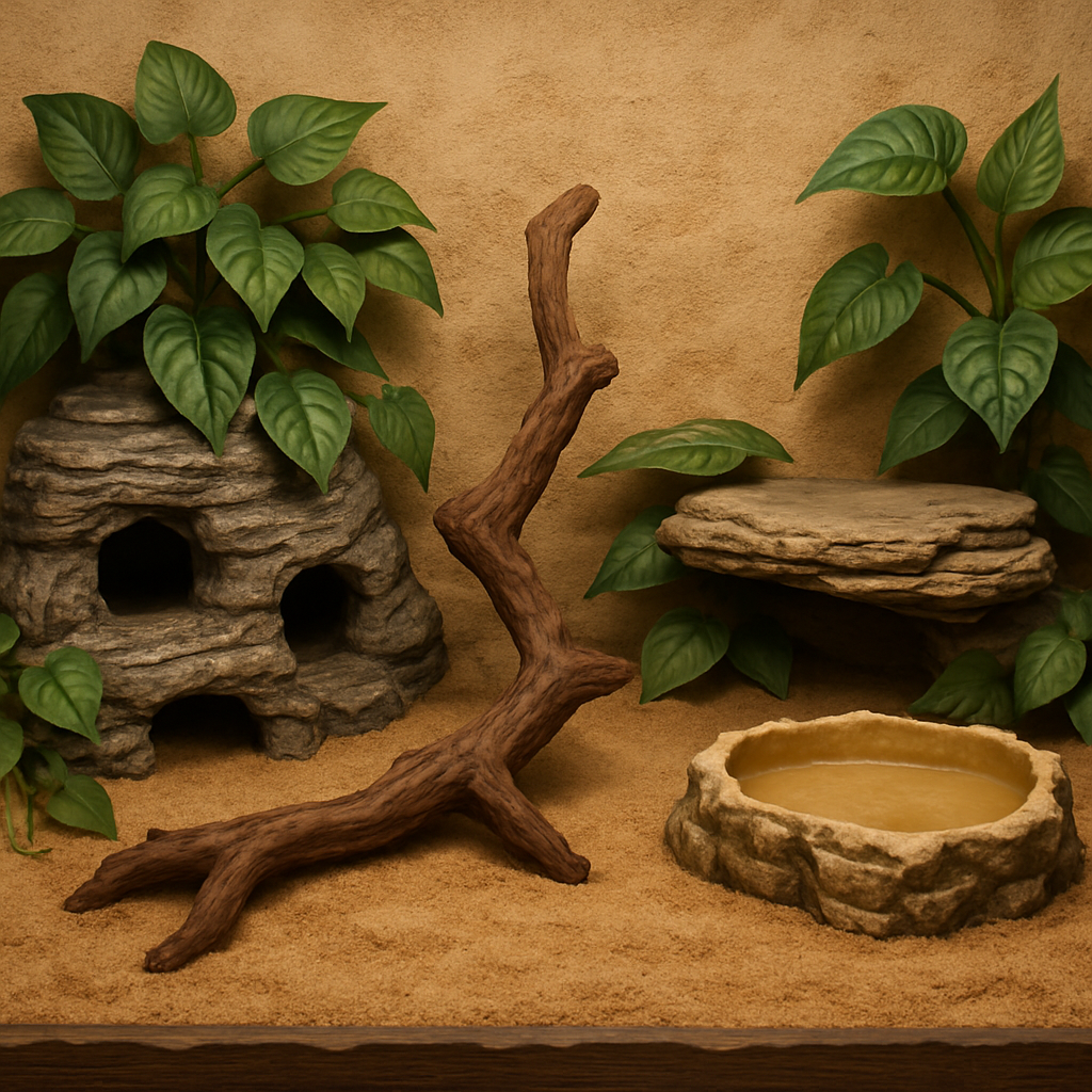 Reptile decor
