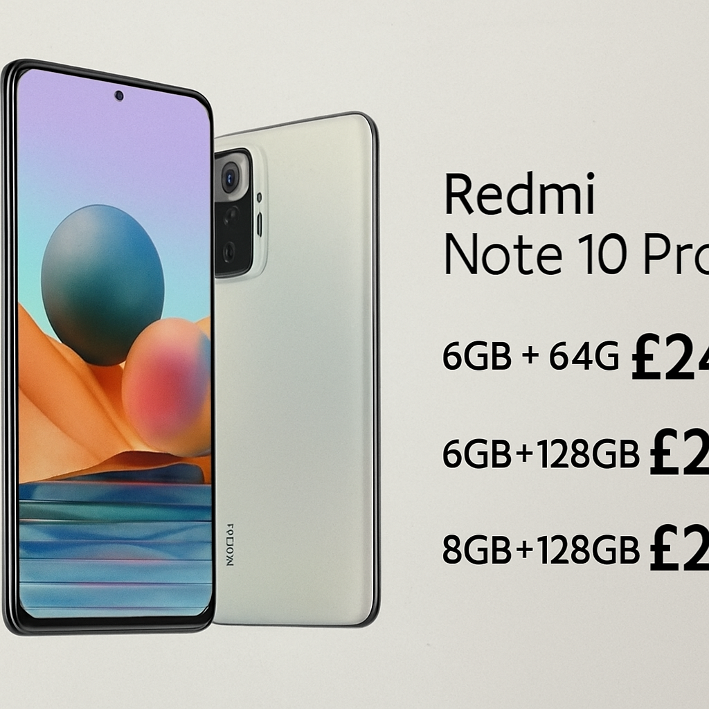 Redmi Note 10 Pro Pricing
