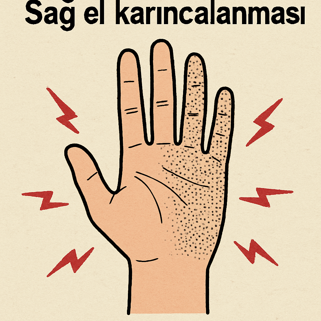 Sağ el karıncalanması
