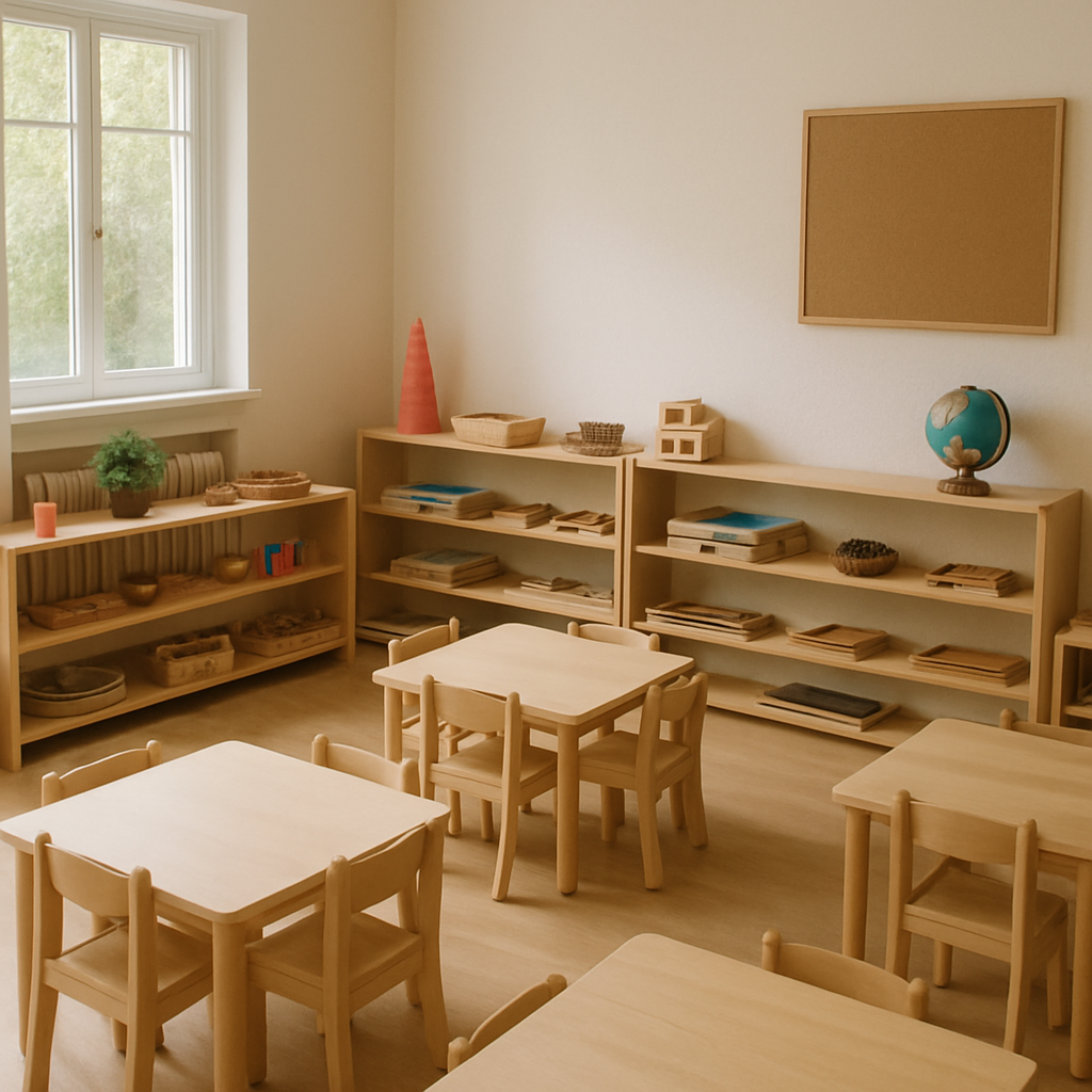 Montessori classroom setup