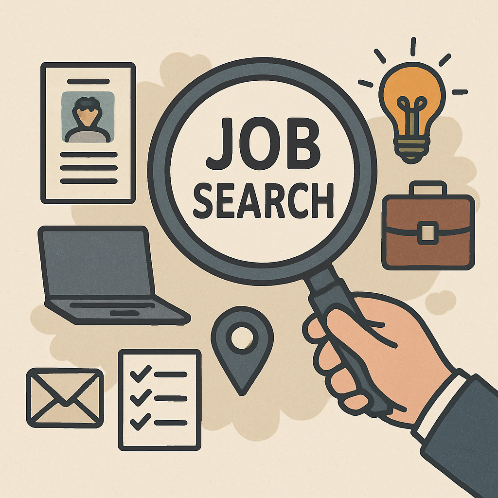 Job search concept