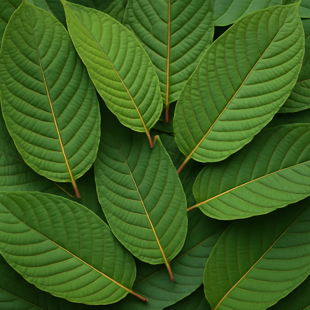Image of kratom leaves