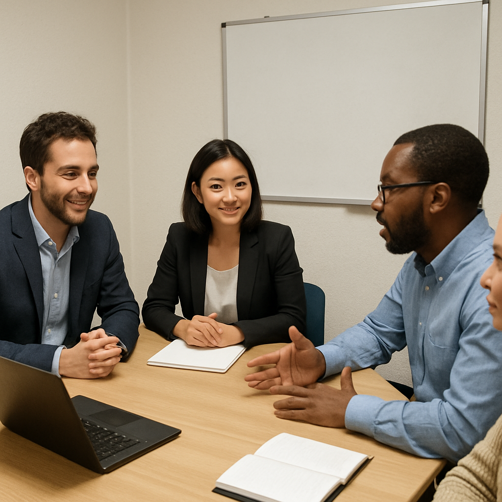 Small business meeting