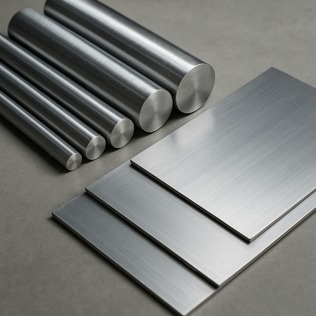 Precision metal rods and sheets