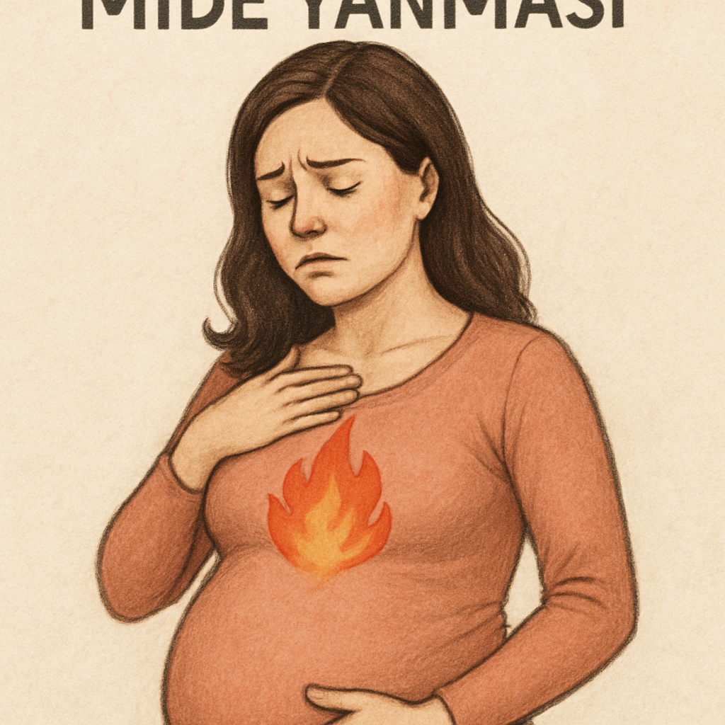 hamilelikte mide yanması