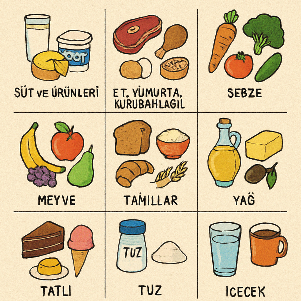 gıda tablosu
