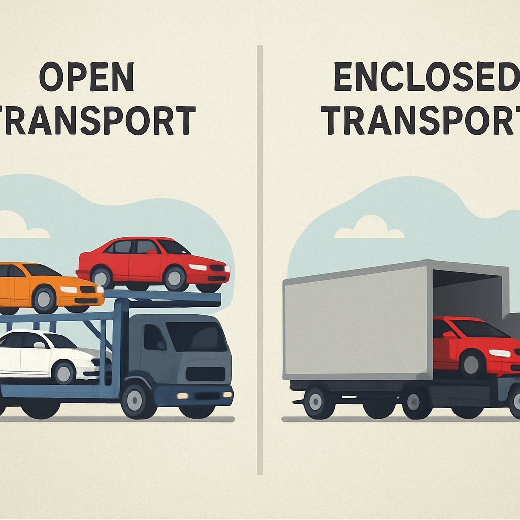 Open Vs Enclosed Car Shipping NYC | Luxury Auto Transport