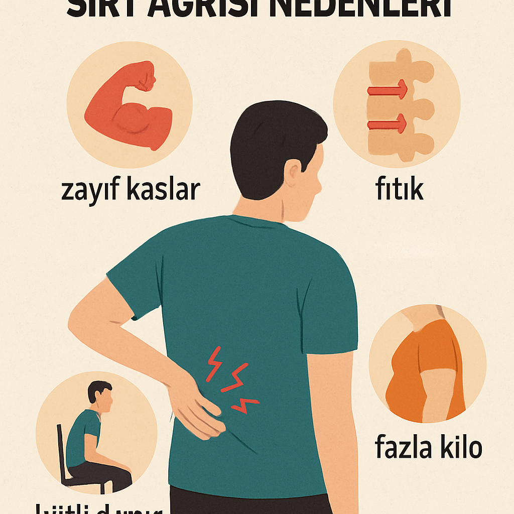 sırt ağrısı nedenleri görseli